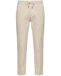 Peserico - Drawstring Casual Pants - Lyst