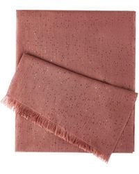 Brunello Cucinelli - Fringed Scarf - Lyst