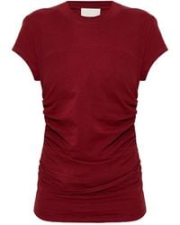 Isabel Marant - Maelie Ruched T-Shirt - Lyst