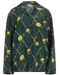 Burberry - Silk Shirts Blouses - Lyst