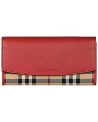 Burberry - Flip Wallet - Lyst