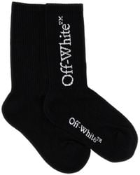 Off-White c/o Virgil Abloh - Logo Intarsia Socks - Lyst