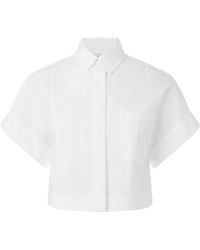 Fendi - Linen Short-Sleeve Shirt - Lyst