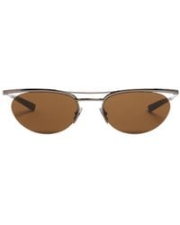 Saint Laurent - Eyewear Sl 862 Oval Frame Sunglasses - Lyst