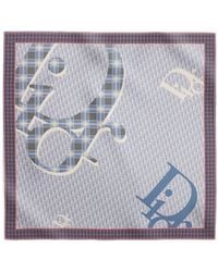 Dior - Infini Tartan90 Square Scarf - Lyst