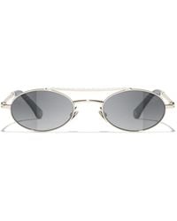 CHANEL - Full Frame Sunglasses - Lyst