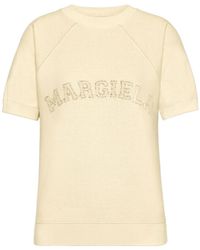 Maison Margiela - Short Sleeve Sweatshirt - Lyst