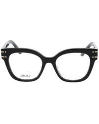 Dior - Eyewear Round Frame Glasses - Lyst