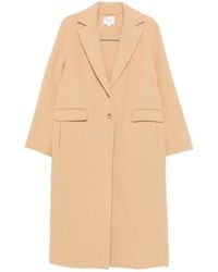 Vince - Single-Breasted Classic Coat - Lyst