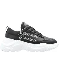 Versace Jeans Couture - Couture Logo Low-Top Sneakers - Lyst