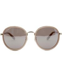 Ferragamo - Logo Sunglasses - Lyst