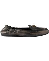Prada - Triangle-Logo Loafers - Lyst