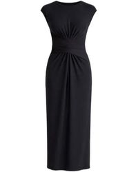 Vince - Twisted Knot Midi Dress - Lyst