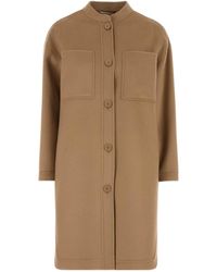 Max Mara - 'S Miriam Button-Up Coat - Lyst