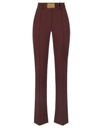 Elisabetta Franchi - Belted Trousers - Lyst