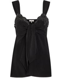 Chloé - Sleeveless Silk Top - Lyst