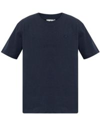 Etro - Logo Embroidered Crewneck T-Shirt - Lyst