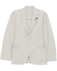 Lardini - Notched-Lapel Single-Breasted Suit - Lyst