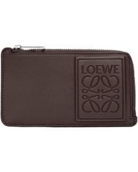 Loewe - Zip-Up Coin Cardholder - Lyst