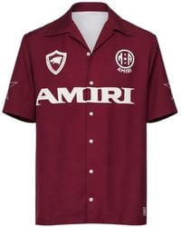 Amiri - Sport Camp Short-Sleeve Shirt - Lyst
