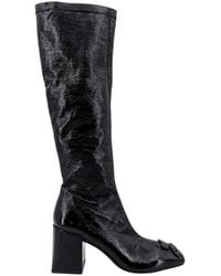 Courreges - Courrèges Reedition Ac Vinyl Square Toe Boots - Lyst