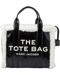 Marc Jacobs - Medium The Crinkle Shearling Tote Bag - Lyst