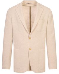 Canali - Long-Sleeve Single-Breasted Jacket - Lyst