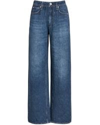 Rag & Bone - Loose Denim Pants - Lyst