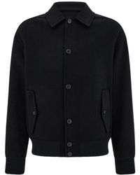Ferragamo - Wool And Cashmere Blouson - Lyst