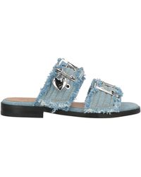 Ganni - Rubber Sole Sandals - Lyst
