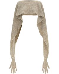 Moschino - Glove Knitted Cape - Lyst