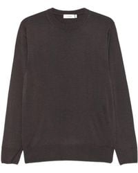 Canali - Crew-Neck Wool Sweater - Lyst