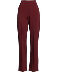 Max Mara - Solid Color Flared Trousers - Lyst