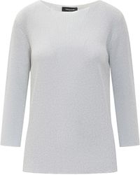 Fabiana Filippi - Lurex-Detail Fisherman's-Knit Jumper - Lyst