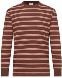 Moncler - Striped Cotton Sweatshirt - Lyst