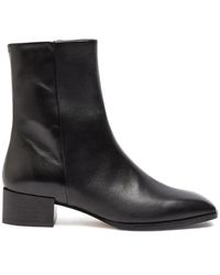 Aeyde - Lee Leather Ankle Boots - Lyst