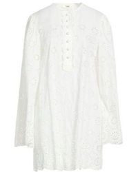 Chloé - Mini Dress Cotton, Polyester - Lyst