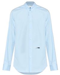 DSquared² - Logo Printed Buttoned Shirt - Lyst