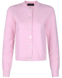 Gucci - Gg Fine Jacquard Cardigan - Lyst