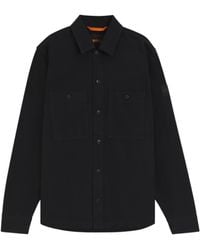BOSS - Locky Overshirt - Lyst