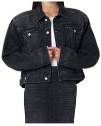 Haikure - Cropped Denim Jacket - Lyst