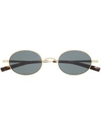 Saint Laurent - Oval-Frame Sunglasses - Lyst