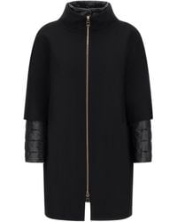 Herno - Layered Zipped Coat - Lyst