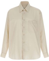Lemaire - Long-Sleeved Button-Up Shirt - Lyst