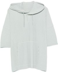 Homme Plissé Issey Miyake - Plissé Hoodie - Lyst