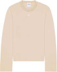 Courreges - Shoulder Snaps Sweater - Lyst