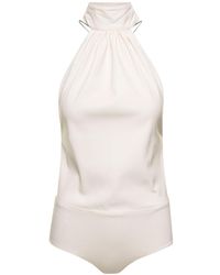 Philosophy Di Lorenzo Serafini - Halterneck Sleeveless Top - Lyst