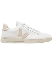 Veja - V-12 Lace-Up Sneakers - Lyst