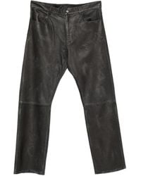 Haikure - Blake Panelled Leather Trousers - Lyst