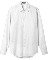 Versace - Barocco-Jacquard Button-Up Shirt - Lyst